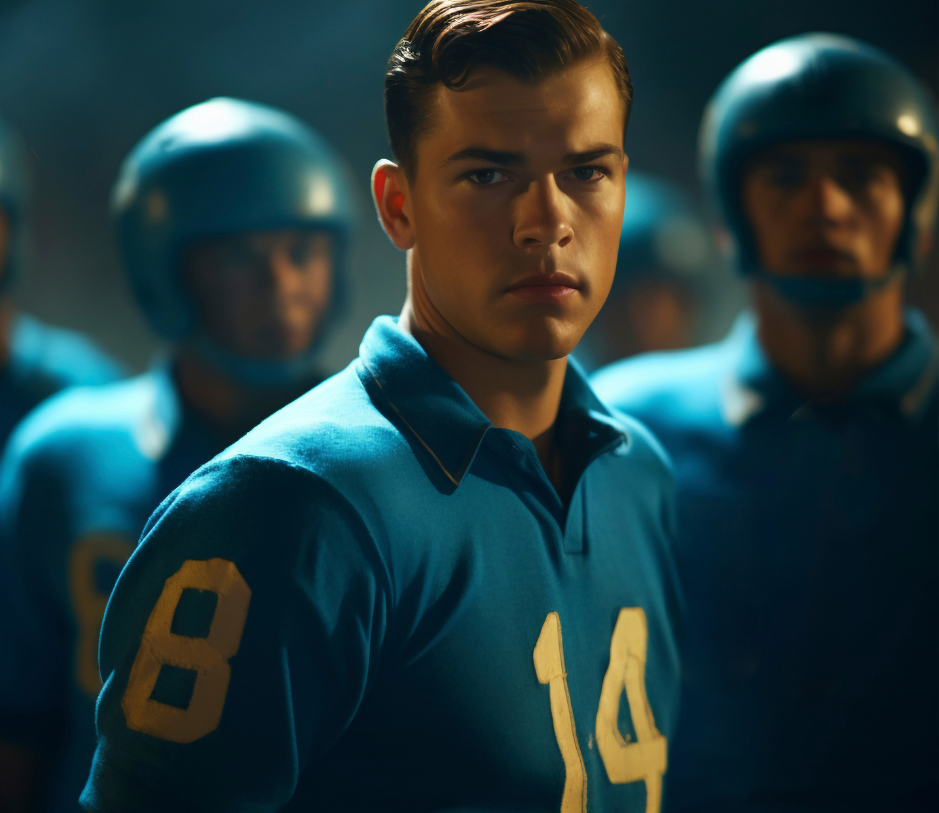 Team celebrating unity and leadership